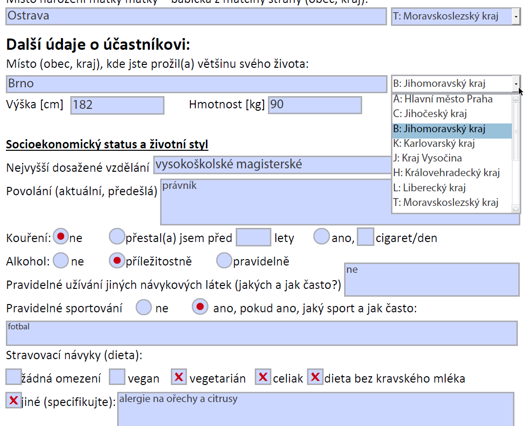 Jak vyplnit formulář v počítači?